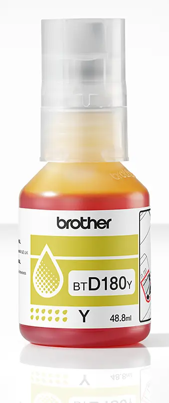 Brother BT-D180Y Inktfles Geel 5.000 pagina's (Origineel - Afbeelding 2
