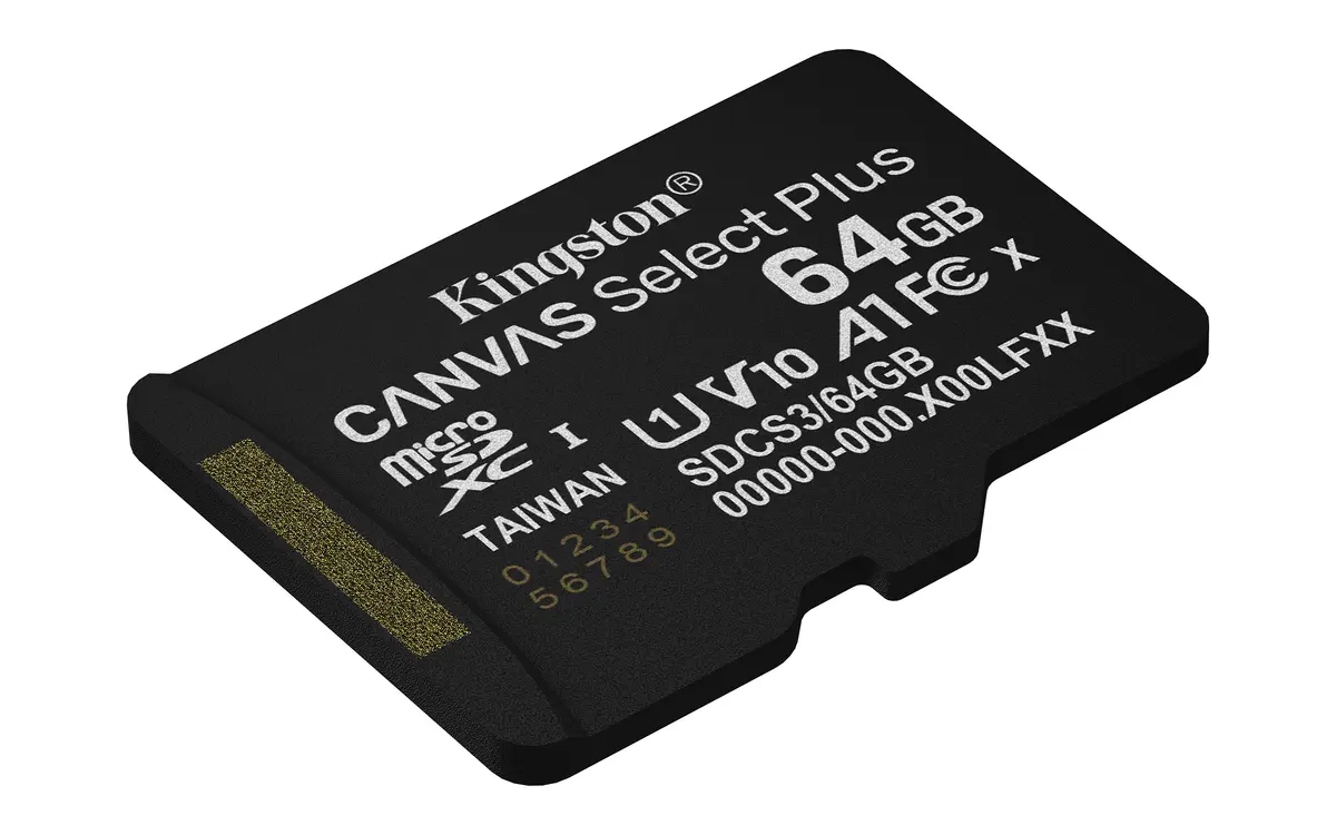 SDXC Card Micro 64GB Kingston UHS-I Canvas Select Plus - Afbeelding 4