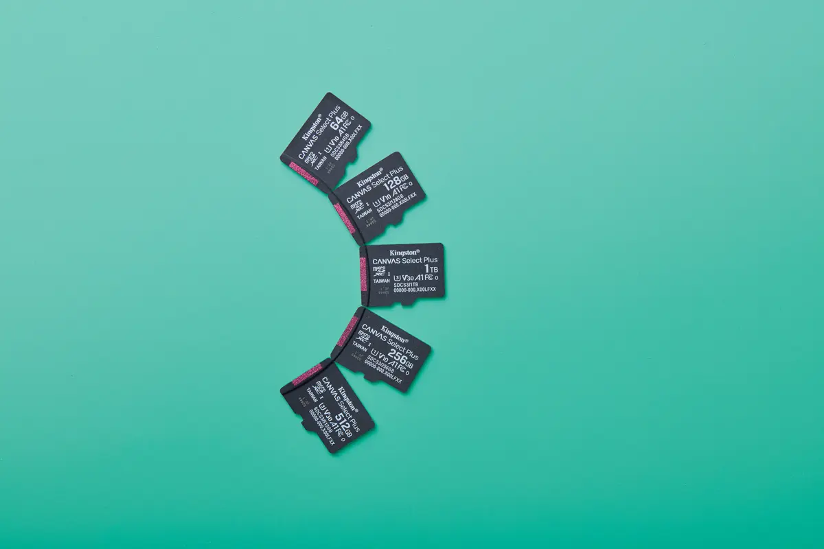 SDXC Card Micro 64GB Kingston UHS-I Canvas Select Plus - Afbeelding 7