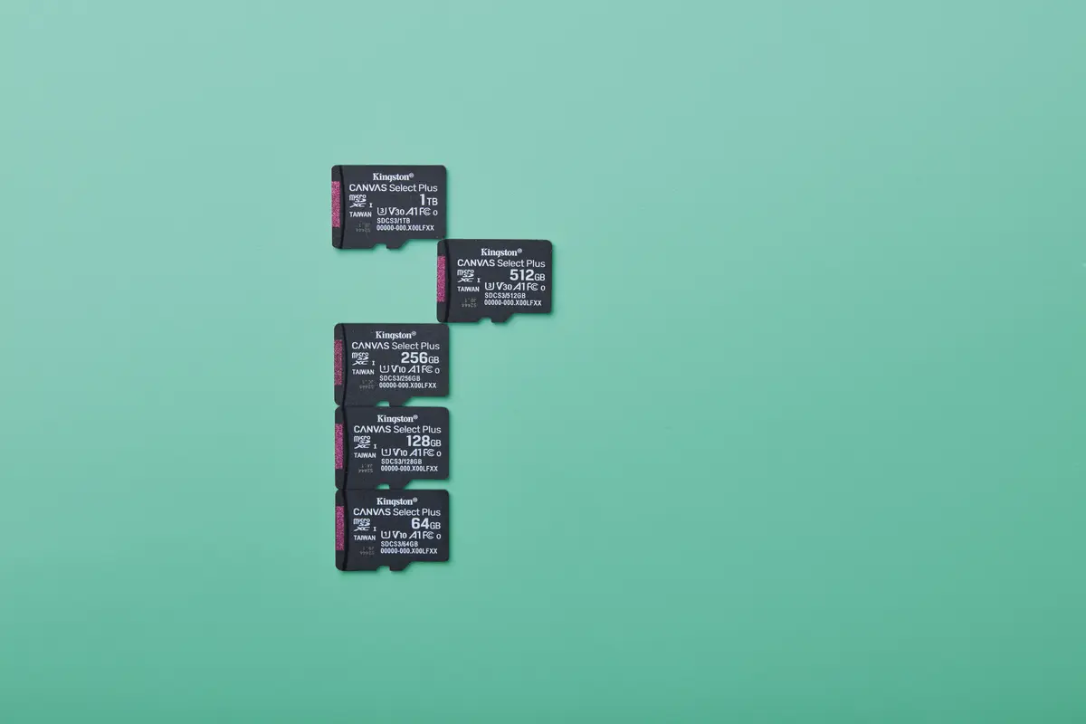 SDXC Card Micro 64GB Kingston UHS-I Canvas Select Plus - Afbeelding 8