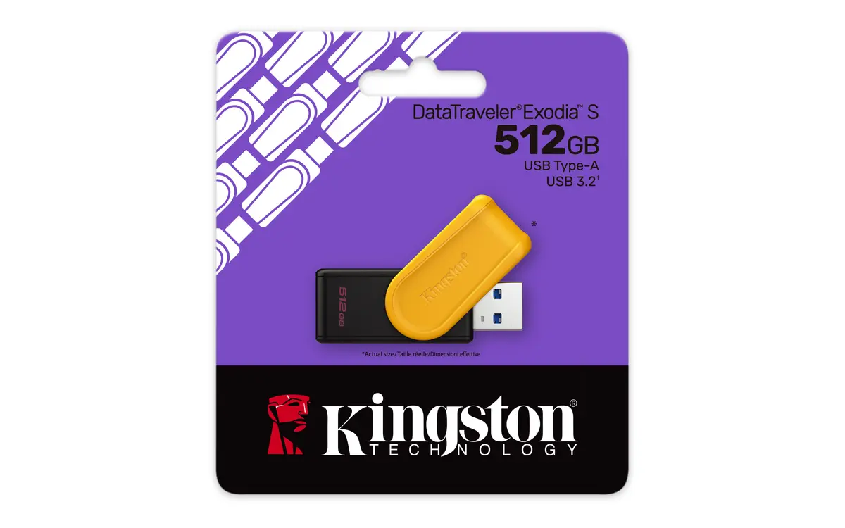 USB 3.2 FD 512GB Kingston DataTraveler Exodia S Gen 1 - Afbeelding 3