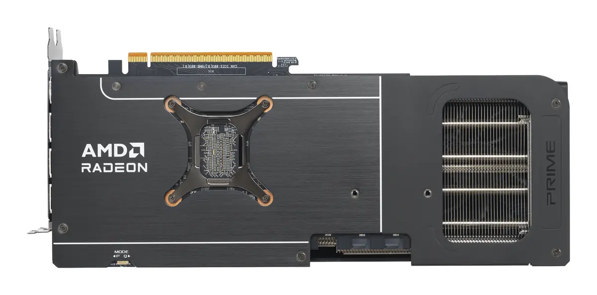 9070 ASUS PRIME RX EVO OC 16GB/3xDP/HDMI/2,5slot - Afbeelding 9