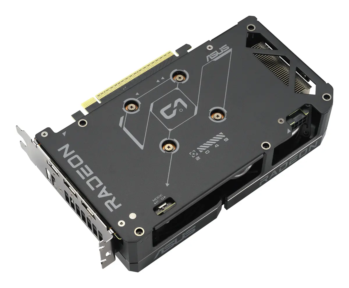 9060XT ASUS DUAL RX 16GB/2xDP/HDMI/2,5slot - Afbeelding 5