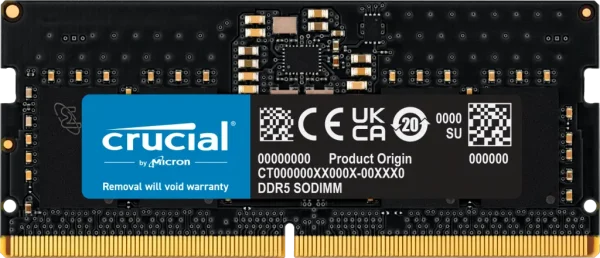 SODIMM 8GB DDR5/5600 CL46 Crucial Tray