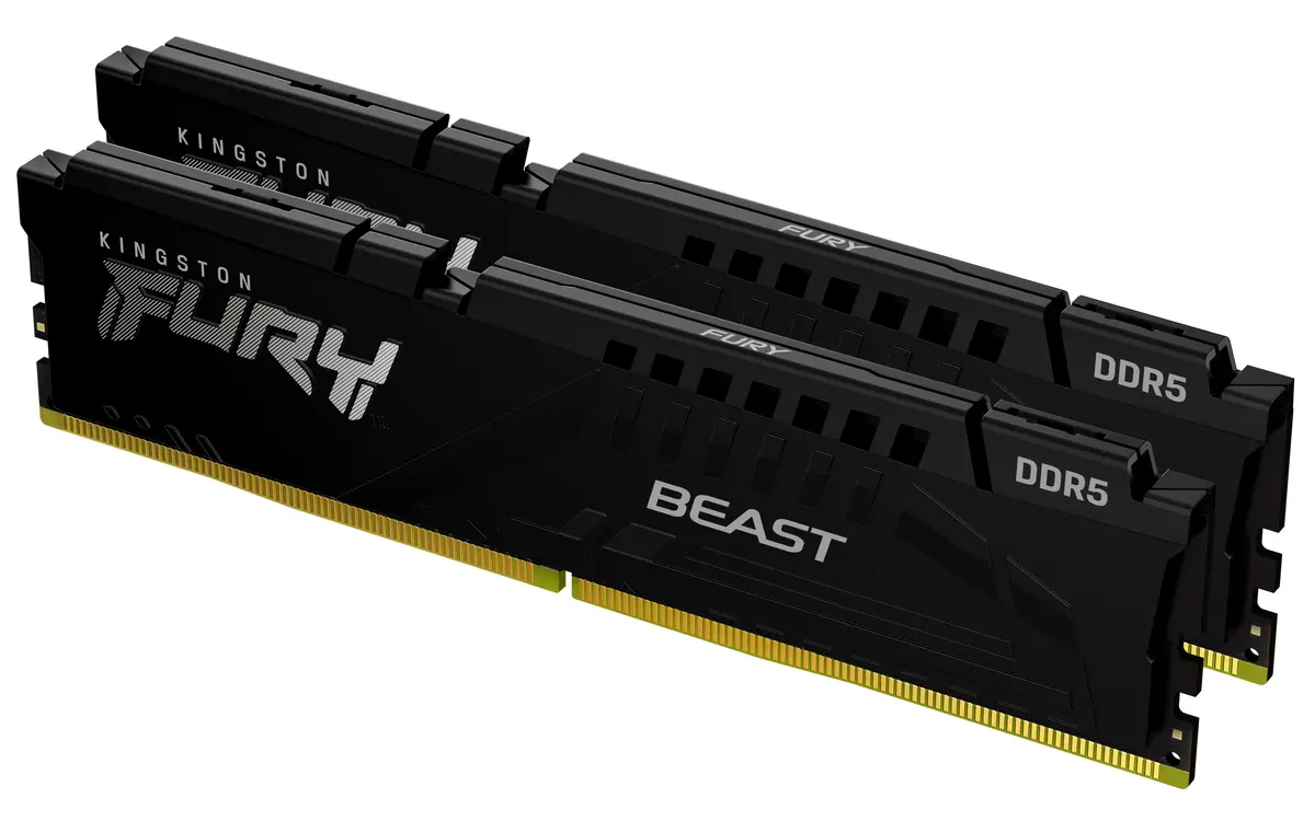 64GB DDR5/6400 CL32 (2x 32GB) Kingston FURY Beast Black