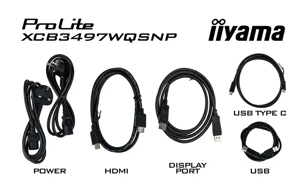 34" Iiyama ProLite XCB3497WQSNP-B1 Curved/WQHD/DP/2xHDMI - Afbeelding 8