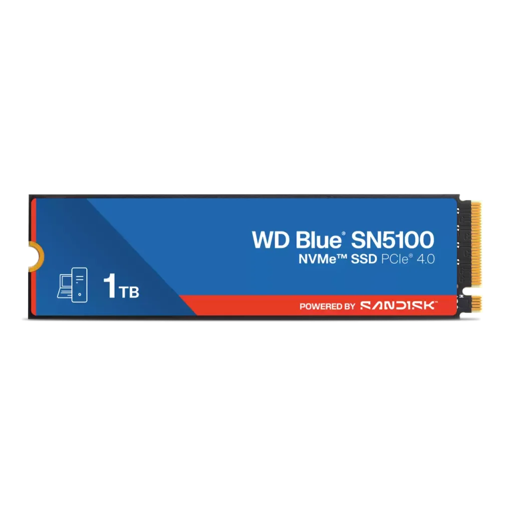 1TB M.2 PCIe NVMe WD Blue SN5100 7100/6700