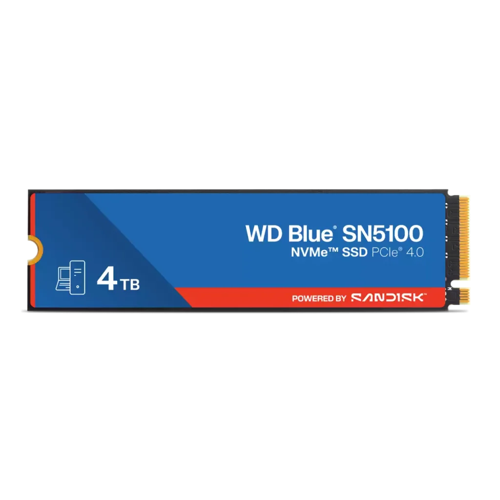 4TB M.2 PCIe NVMe WD Blue SN5100 6900/6700