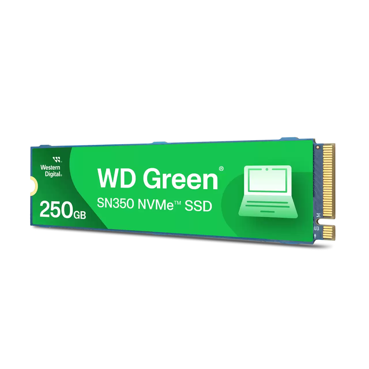 250GB M.2 PCIe NVMe WD Green SN350 2400/1500