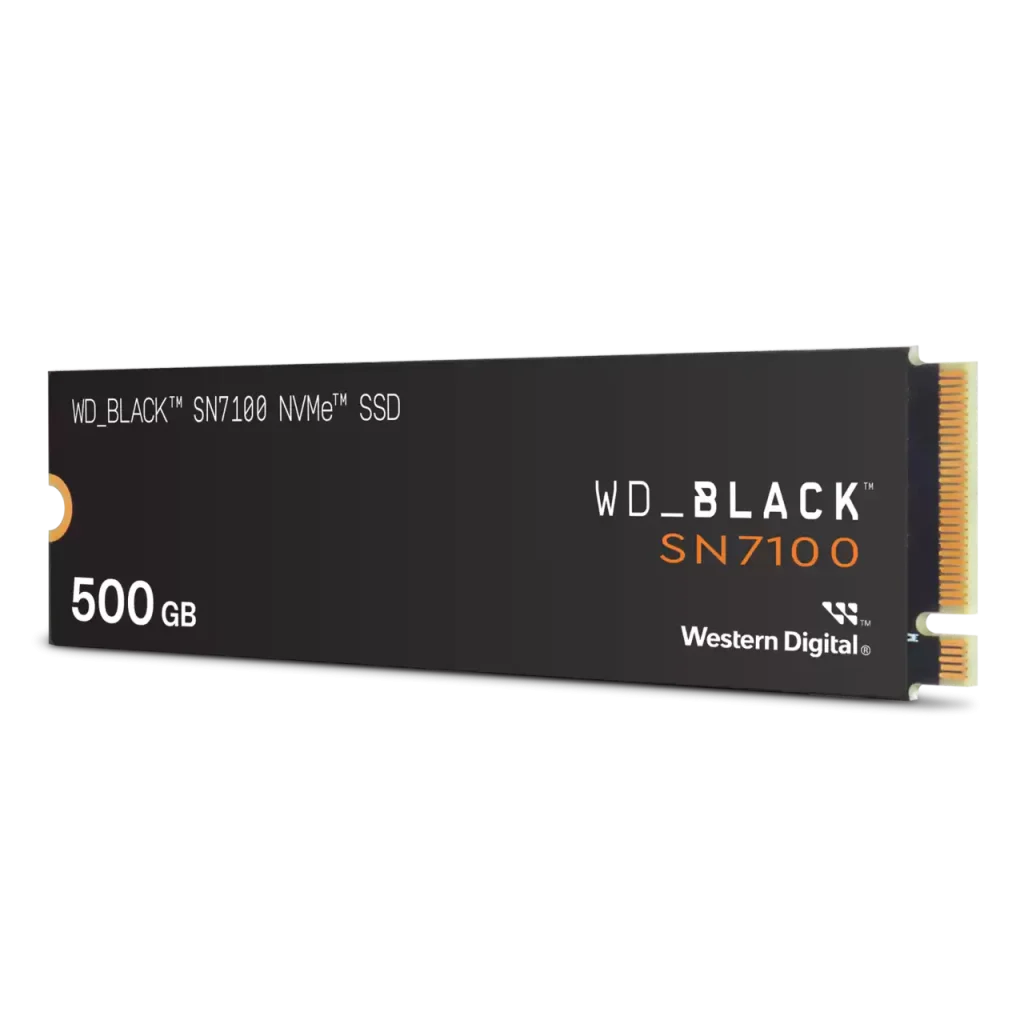 500GB M.2 PCIe NVMe WD Black SN7100 6800/5800
