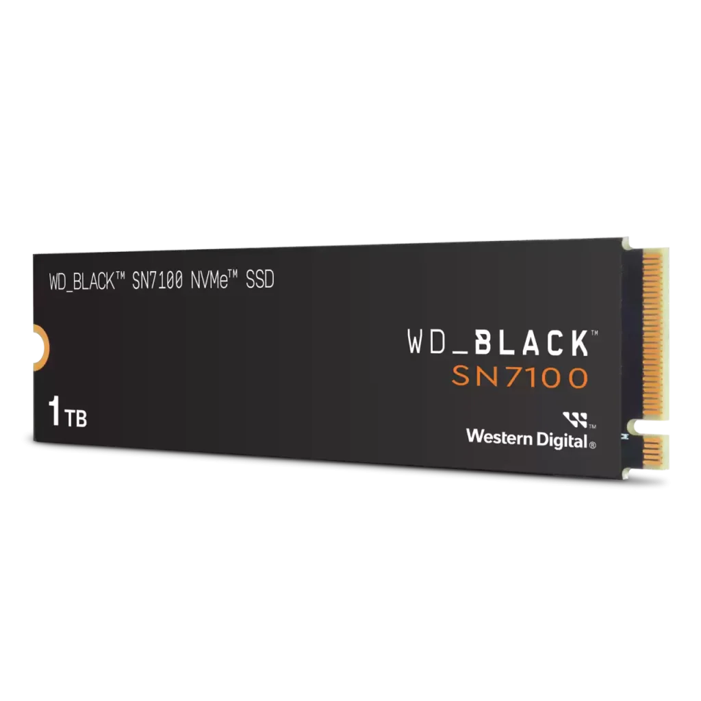 1TB M.2 PCIe NVMe WD Black SN7100 7250/6900