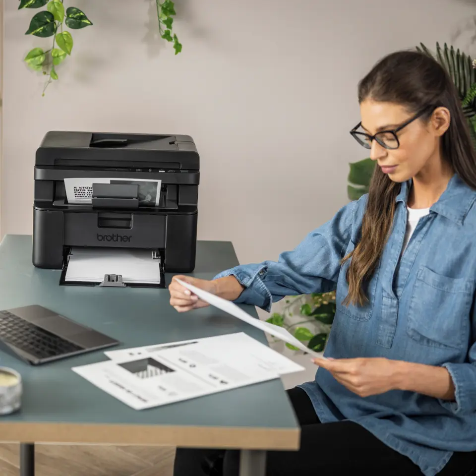 Brother DCP-L1660W MONO / AIO / WLAN / LAN / Zwart - Afbeelding 5