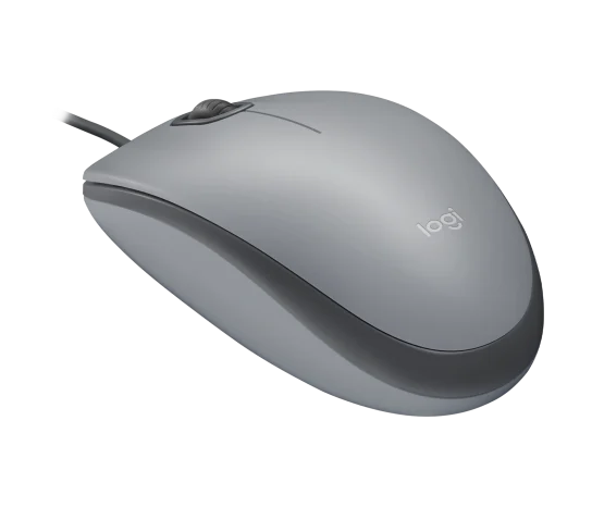 Logitech M110 Silent Optical USB Grijs Retail
