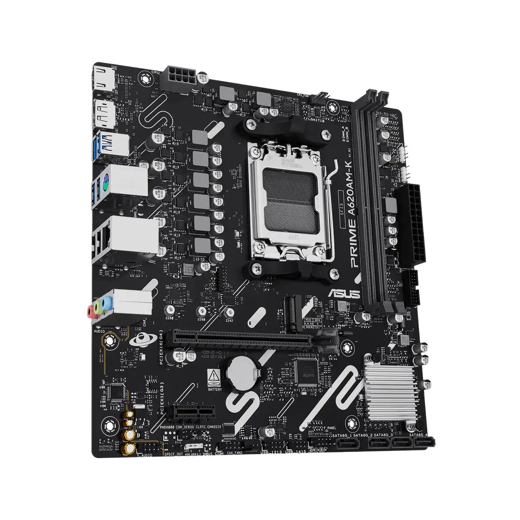 ASUS AM5 A620AM-K PRIME - DDR5/M.2/DP/HDMI/µATX - Afbeelding 3