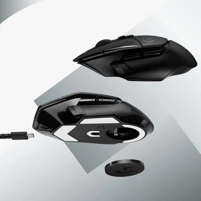 Logitech G G502 X LIGHTSPEED Optical USB-A Wireless Zw. - Afbeelding 7