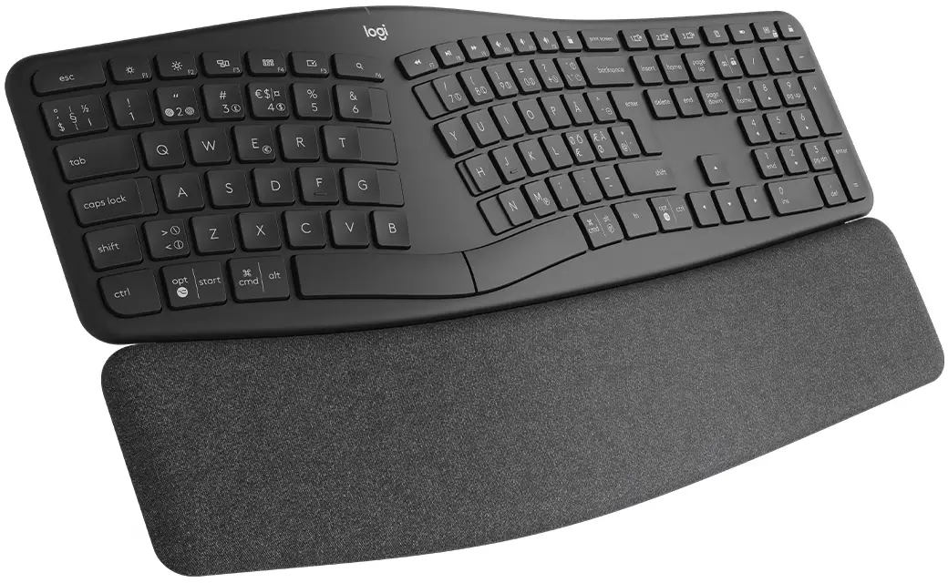 KB Logitech Ergo K860 for business Zwart Wireless - Afbeelding 2