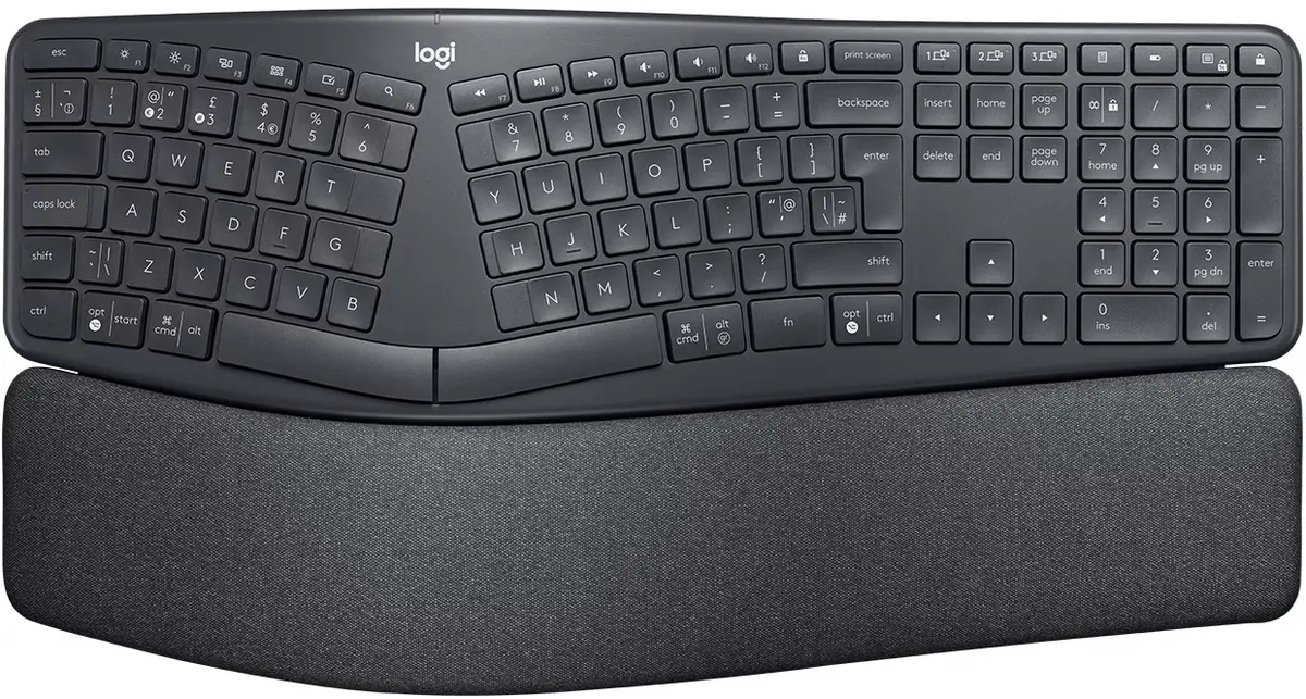 KB Logitech Ergo K860 for business Zwart Wireless - Afbeelding 3