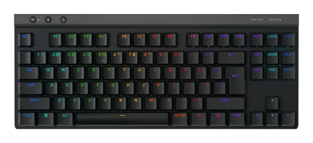 KB Logitech G G515 LIGHTSPEED TKL Zwart Wirel. Tactile