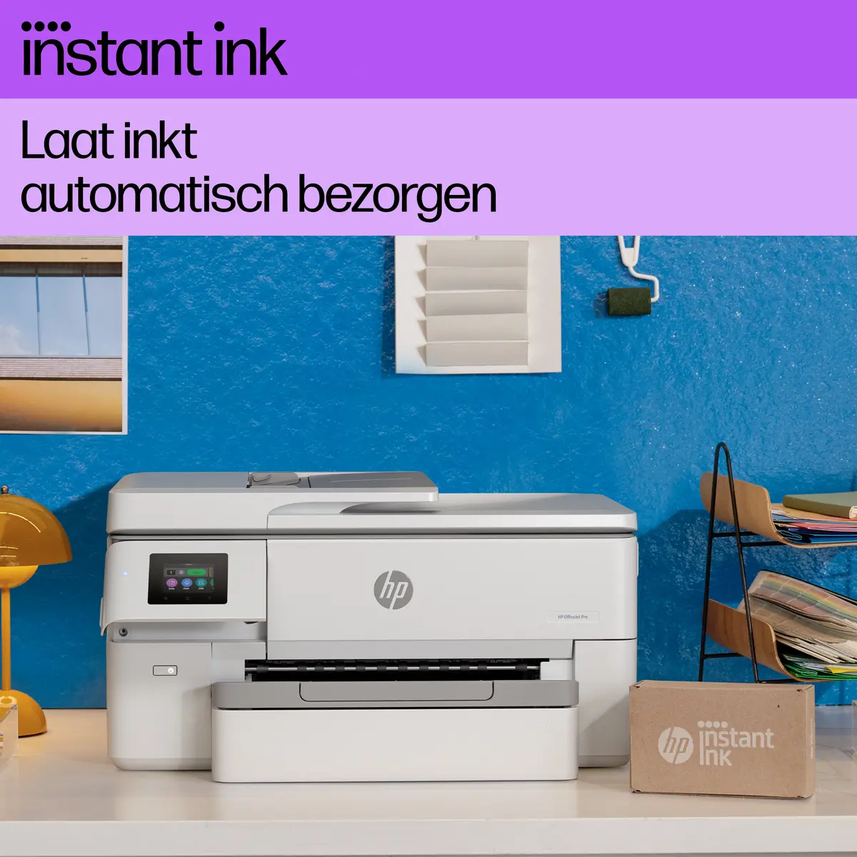 HP OfficeJet Pro 9720e Wide Format AIO / WLAN/LAN / Wit - Afbeelding 4