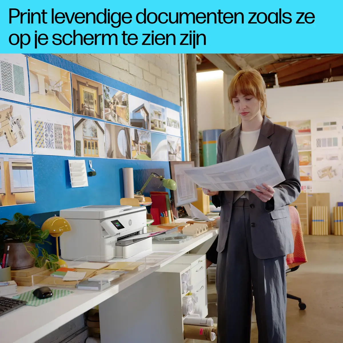 HP OfficeJet Pro 9720e Wide Format AIO / WLAN/LAN / Wit - Afbeelding 7