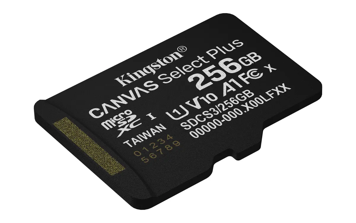 SDXC Card Micro 256GB Kingston UHS-I Canvas Select Plus - Afbeelding 4
