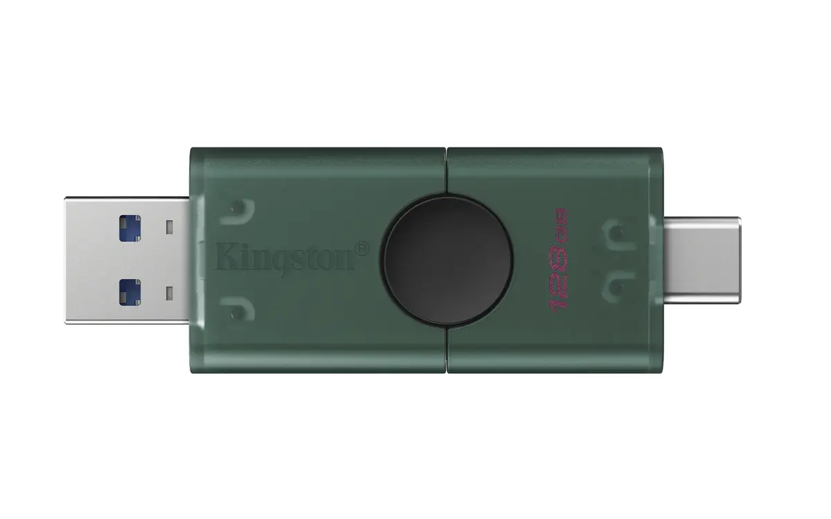 USB 3.2 FD 128GB Kingston DataTraveler DuoG2 Gen 1 - Afbeelding 2