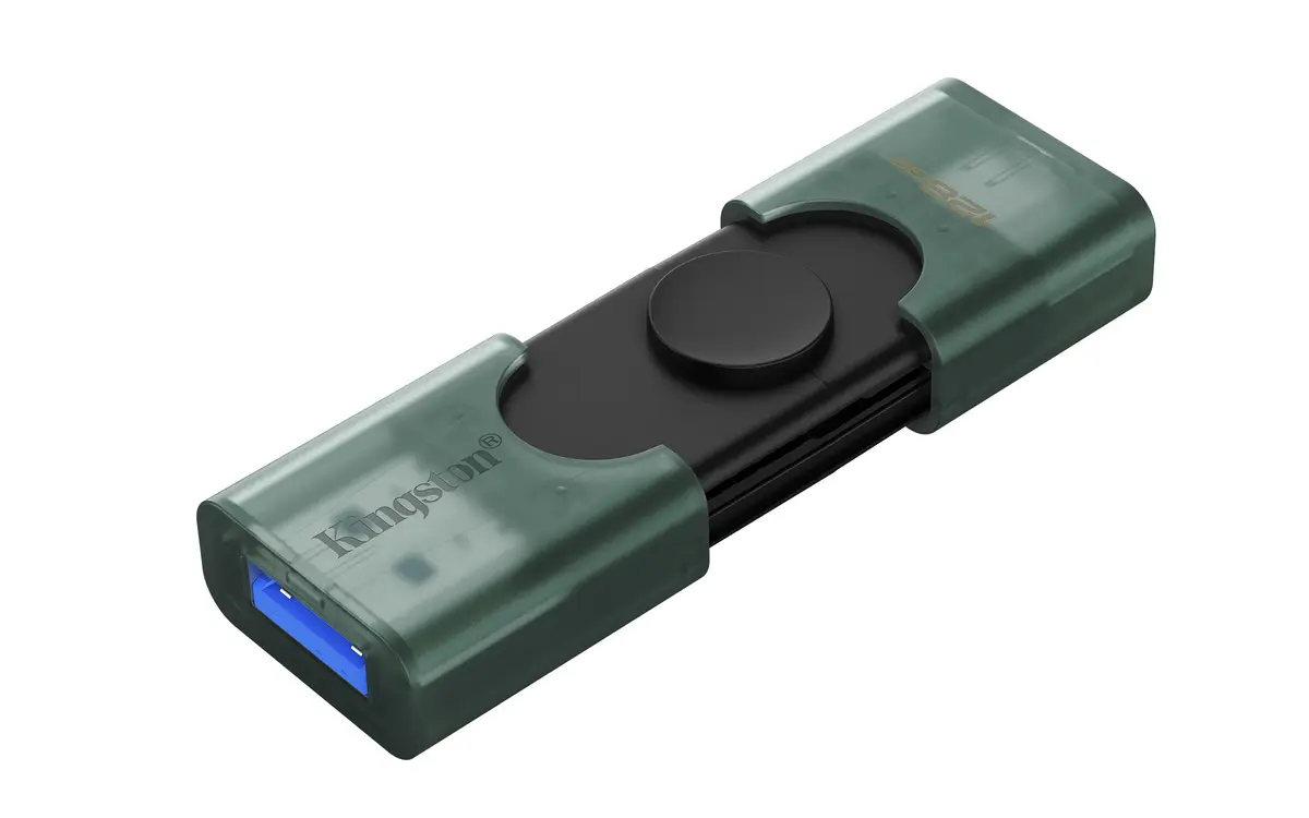 USB 3.2 FD 128GB Kingston DataTraveler DuoG2 Gen 1 - Afbeelding 3
