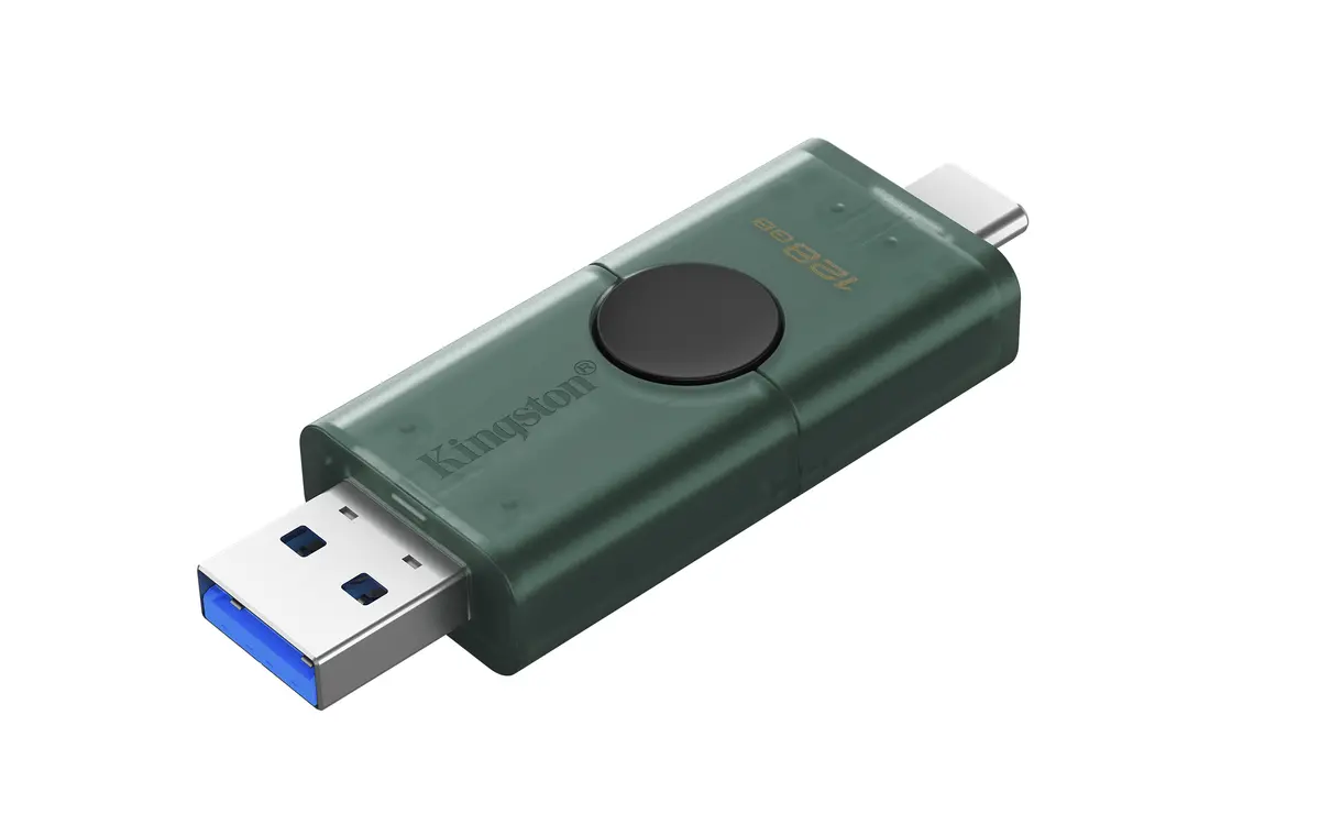 USB 3.2 FD 128GB Kingston DataTraveler DuoG2 Gen 1 - Afbeelding 4