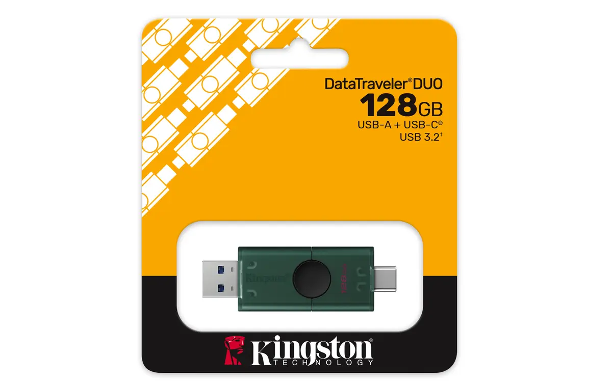 USB 3.2 FD 128GB Kingston DataTraveler DuoG2 Gen 1 - Afbeelding 6