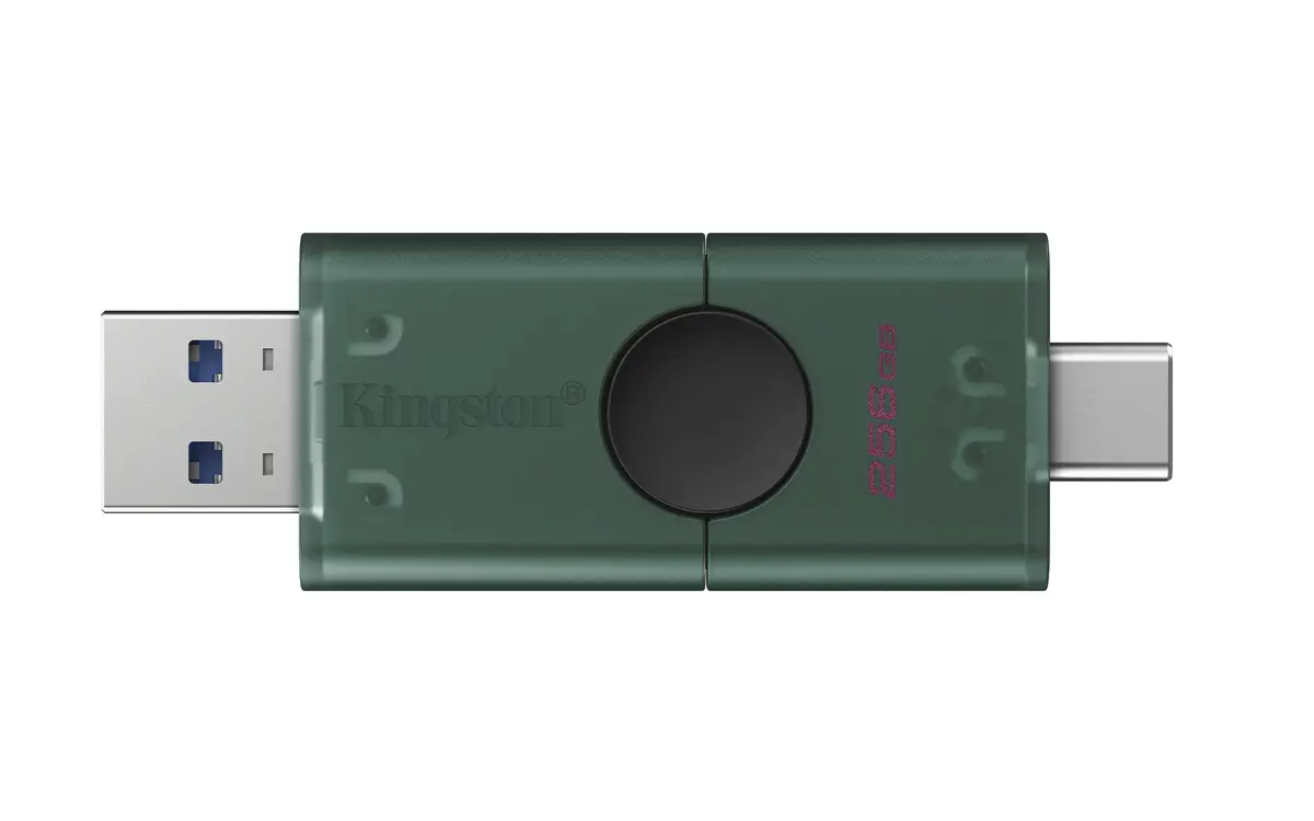 USB 3.2 FD 256GB Kingston DataTraveler DuoG2 Gen 1 - Afbeelding 2