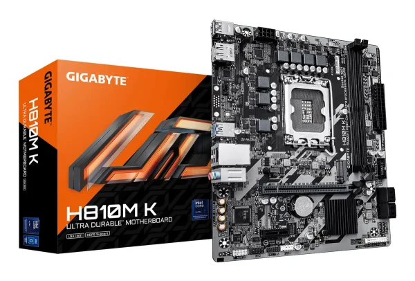 Gigabyte 1851 H810M K - DDR5/M.2/DP/HDMI/µATX