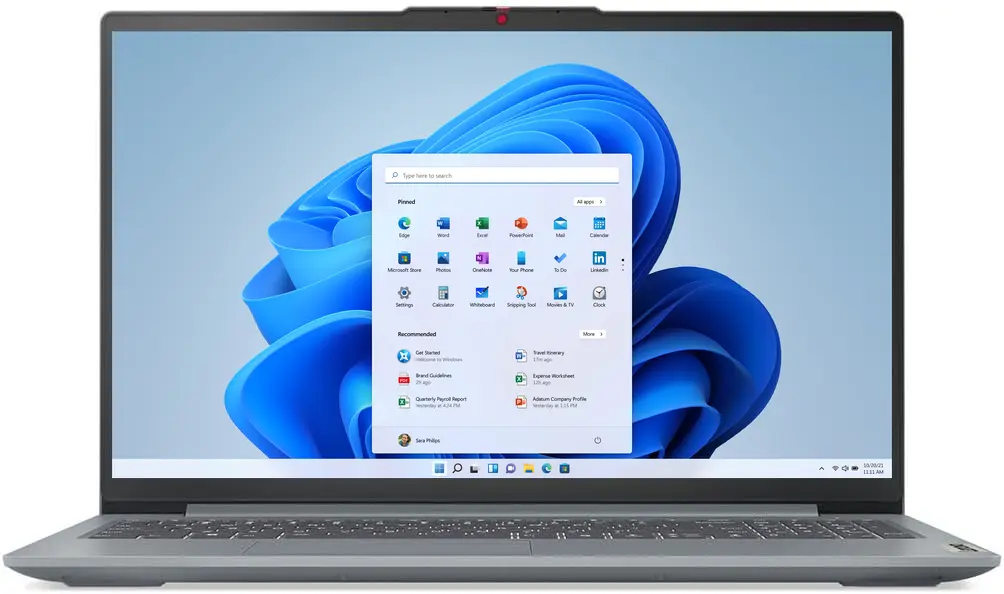 Lenovo 15,6" C5-120U/8GB/256GB/FHD IPS/W11 Zilver - Afbeelding 3