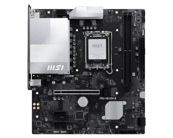 MSI 1851 H810M-B PRO - DDR5/M.2/DP/HDMI/VGA/µATX