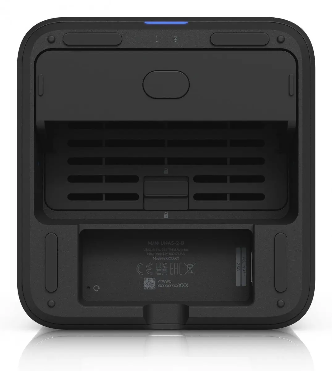 Ubiquiti UNAS 2 2bay/2.5Gbps/USB-C/PoE++ Zwart - Afbeelding 6