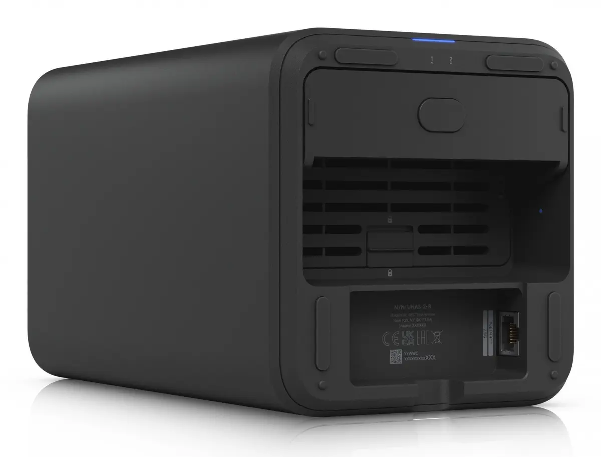 Ubiquiti UNAS 2 2bay/2.5Gbps/USB-C/PoE++ Zwart - Afbeelding 7