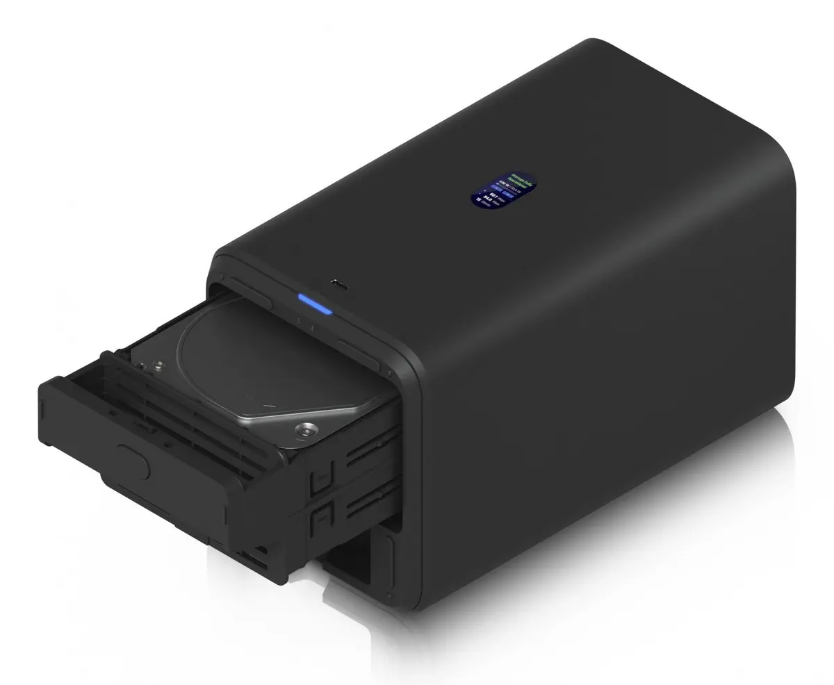 Ubiquiti UNAS 2 2bay/2.5Gbps/USB-C/PoE++ Zwart - Afbeelding 8