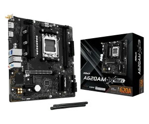 ASRock AM5 A620AM-X WIFI - DDR5/2xM.2/DP/HDMI/µATX