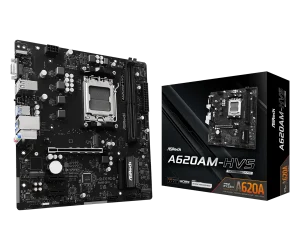ASRock AM5 A620AM-HVS - DDR5/M.2/HDMI/VGA/µATX