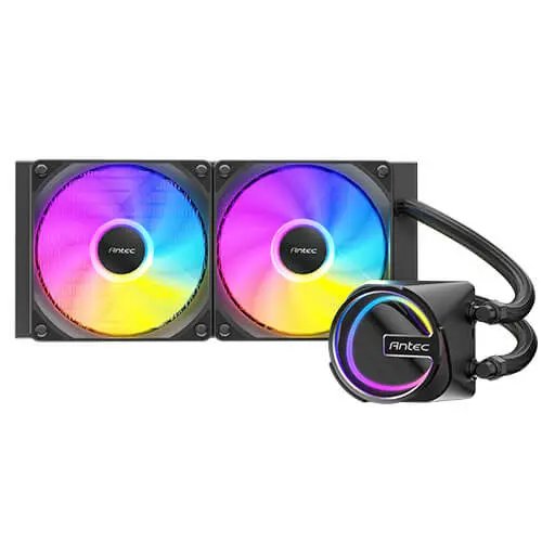 Antec Skeleton 240 ARGB Waterkoeling Zwart AMD-Intel - Afbeelding 2