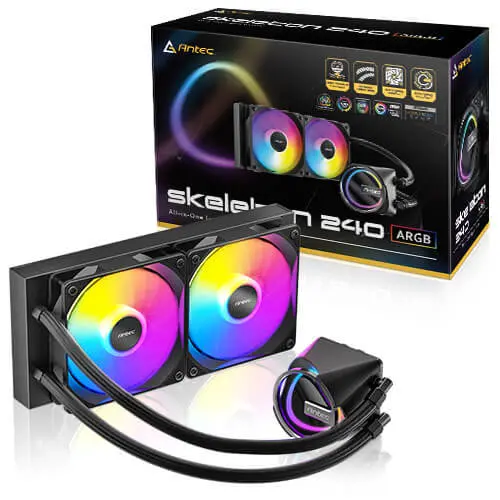 Antec Skeleton 240 ARGB Waterkoeling Zwart AMD-Intel - Afbeelding 8