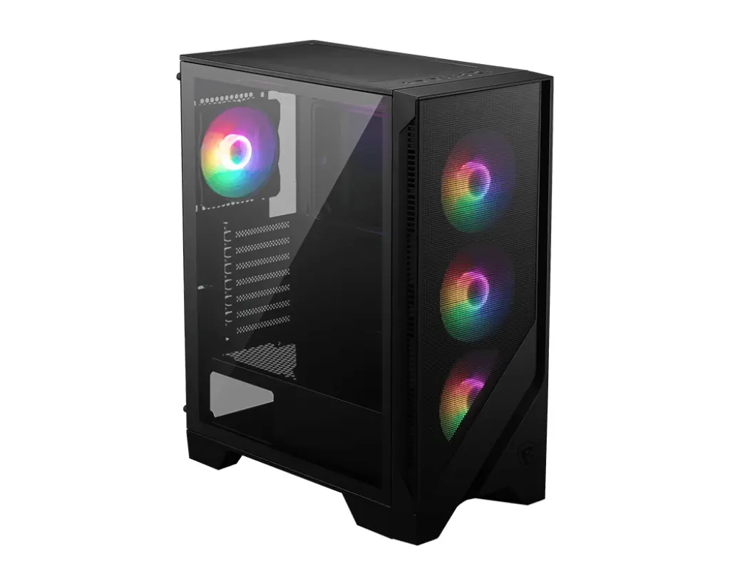 MSI MAG FORGE 120A AIRFLOW - TG/RGB/USB3.2/Midi/ATX - Afbeelding 2