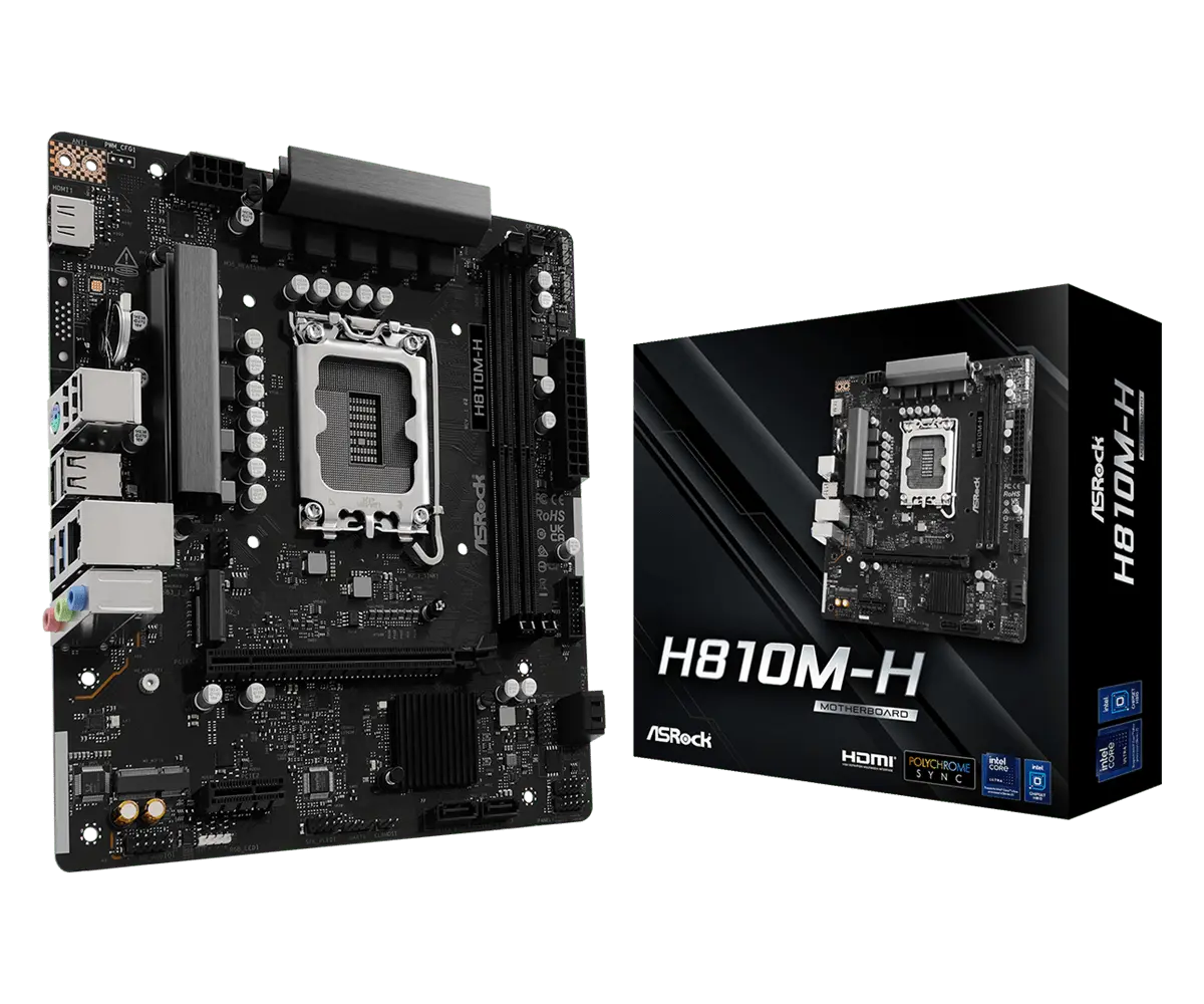 ASRock 1851 H810M-H - DDR5/M.2/HDMI/µATX