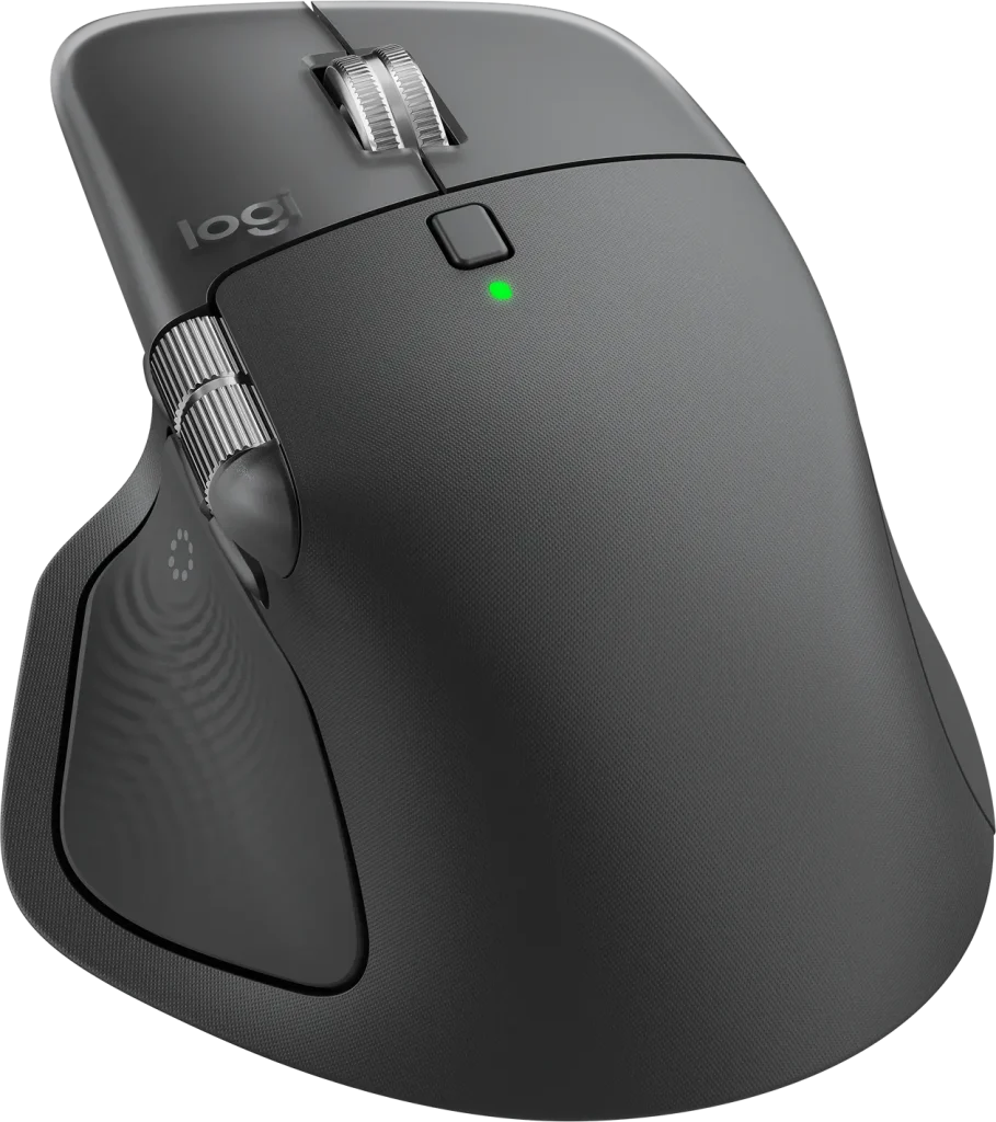 Logitech MX Master 4 Laser Zwart Retail Wireless BT
