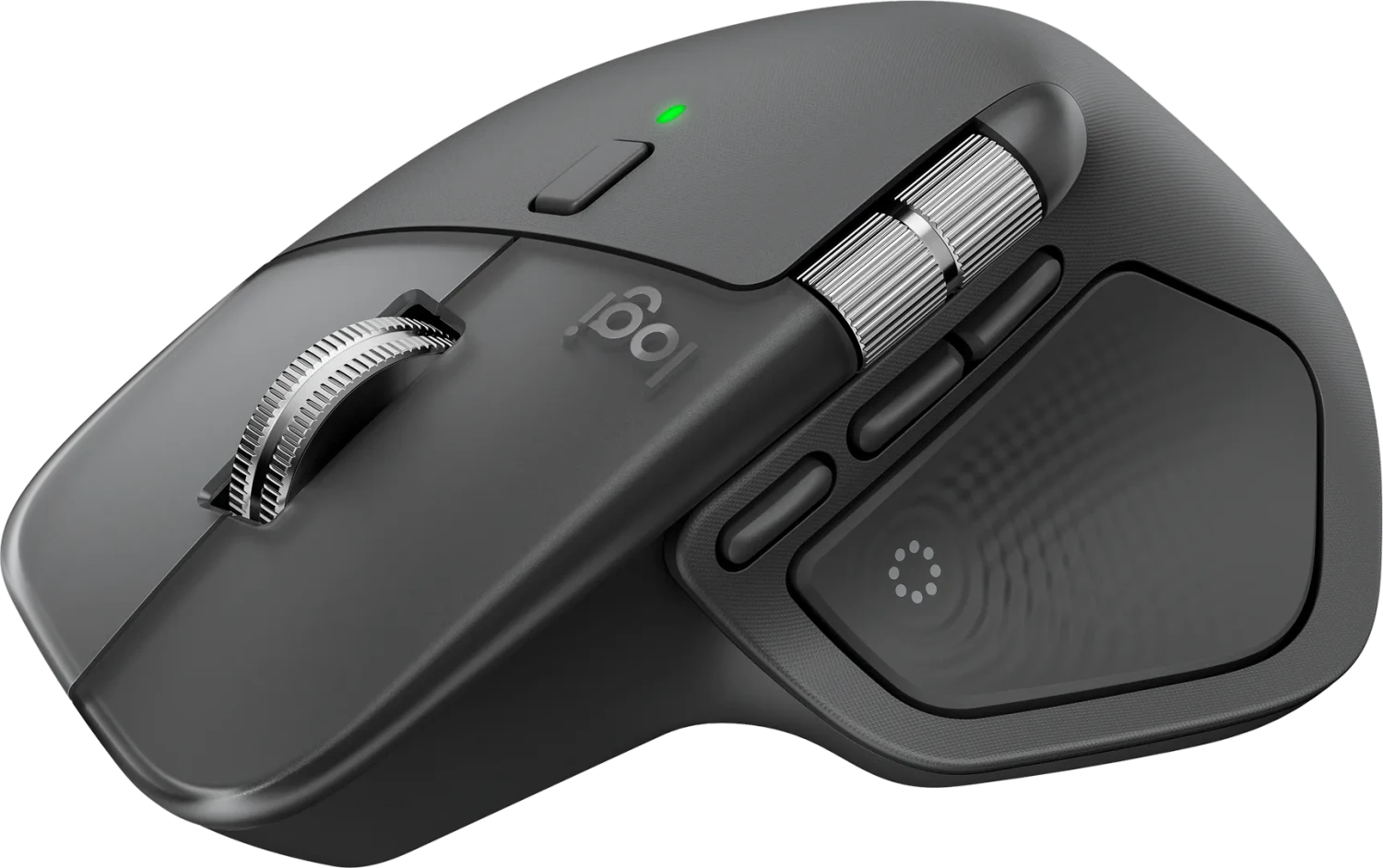 Logitech MX Master 4 Laser Zwart Retail Wireless BT - Afbeelding 3
