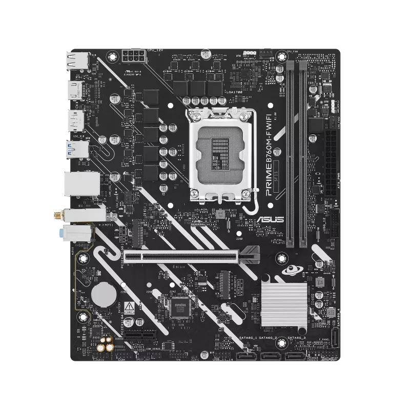 ASUS 1700 B760M-F WIFI PRIME - DDR5/2xM.2/DP/HDMI