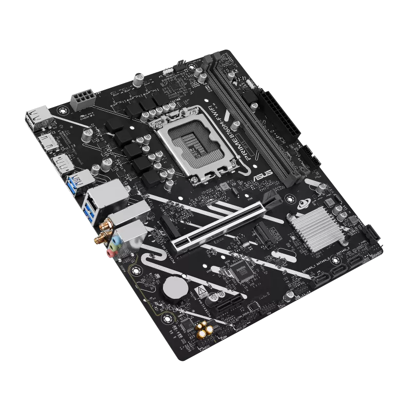 ASUS 1700 B760M-F WIFI PRIME - DDR5/2xM.2/DP/HDMI - Afbeelding 4
