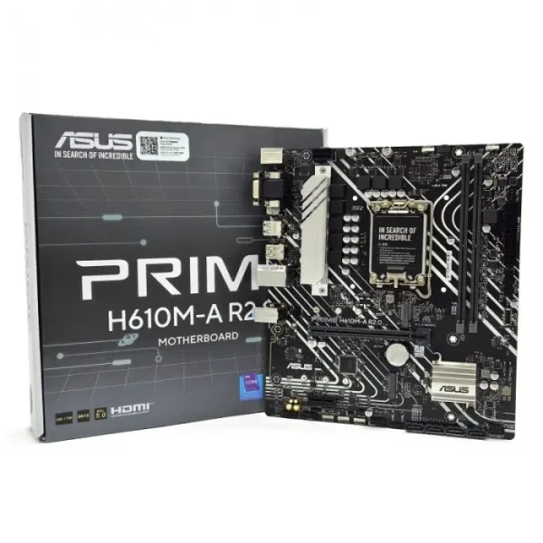 ASUS 1700 H610M-A R2.0 PRIME - DDR5/2xM.2/DP/HDMI/µATX