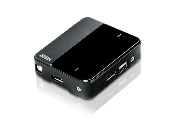 KVM Switch Aten CS782DP 4K 2xDP/1x3,5mm/2xUSB