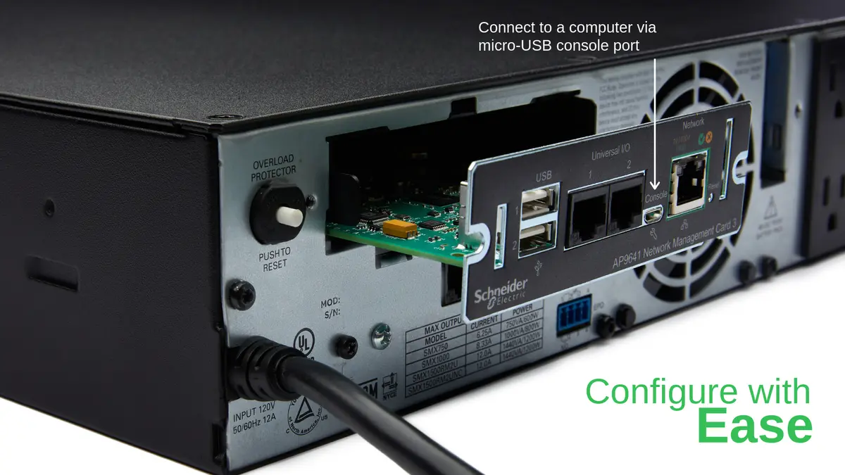 UPS APC AP9641 Smart-UPS Netwerk management kaart 3 - Afbeelding 2