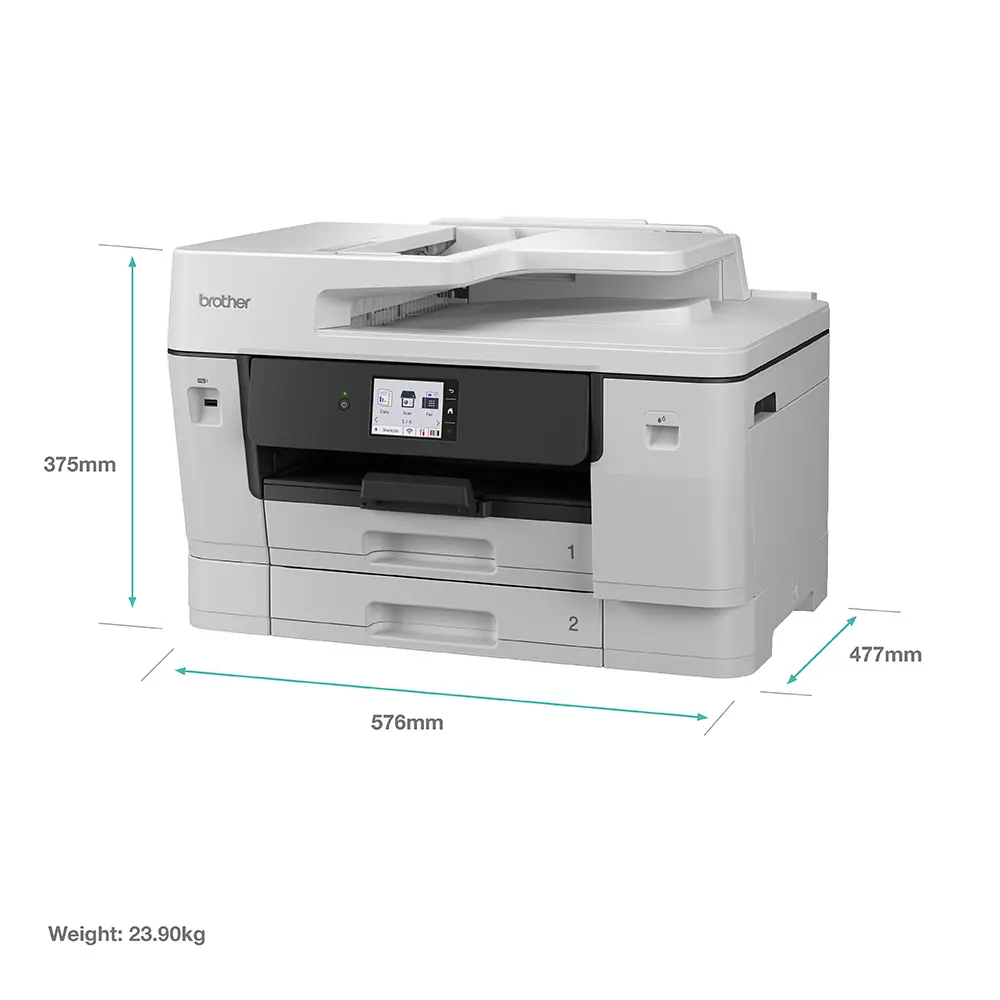 Brother MFC-J6960DW AIO / A3 / LAN / WLAN / FAX / Wit - Afbeelding 6